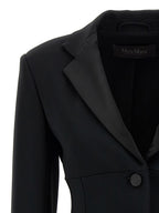 Black Viscose Blazer