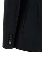 Black Viscose Blazer