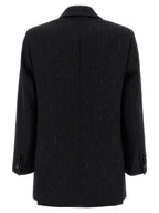 Black Virgin Wool Blazer