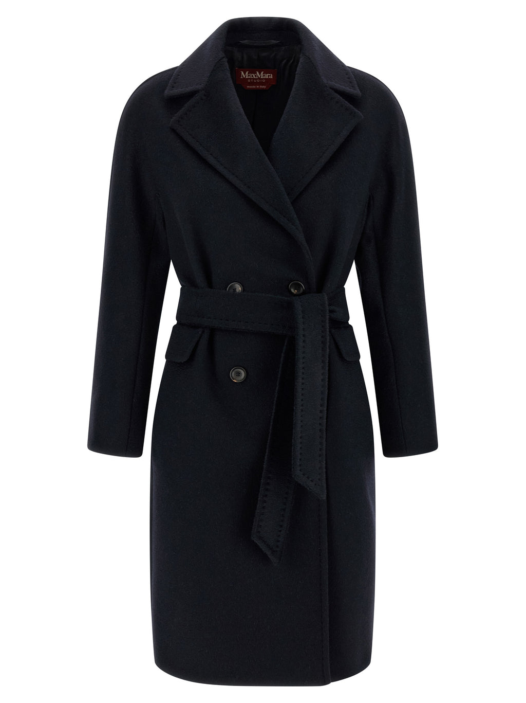 Blue Cashmere Coat