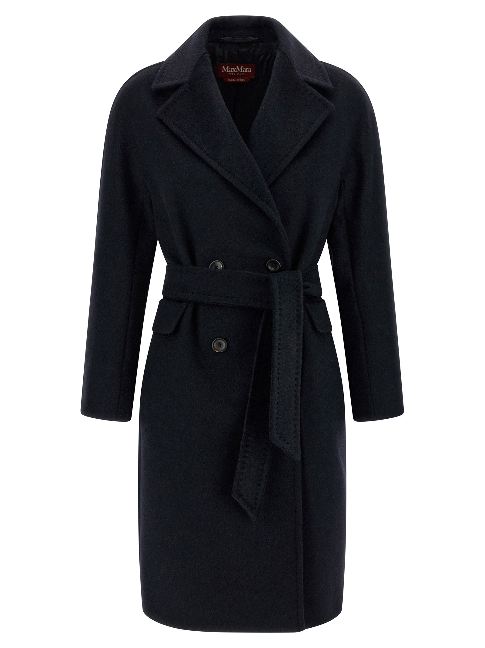 Blue Cashmere Coat