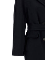 Blue Cashmere Coat