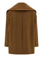 Brown Cashmere Coat