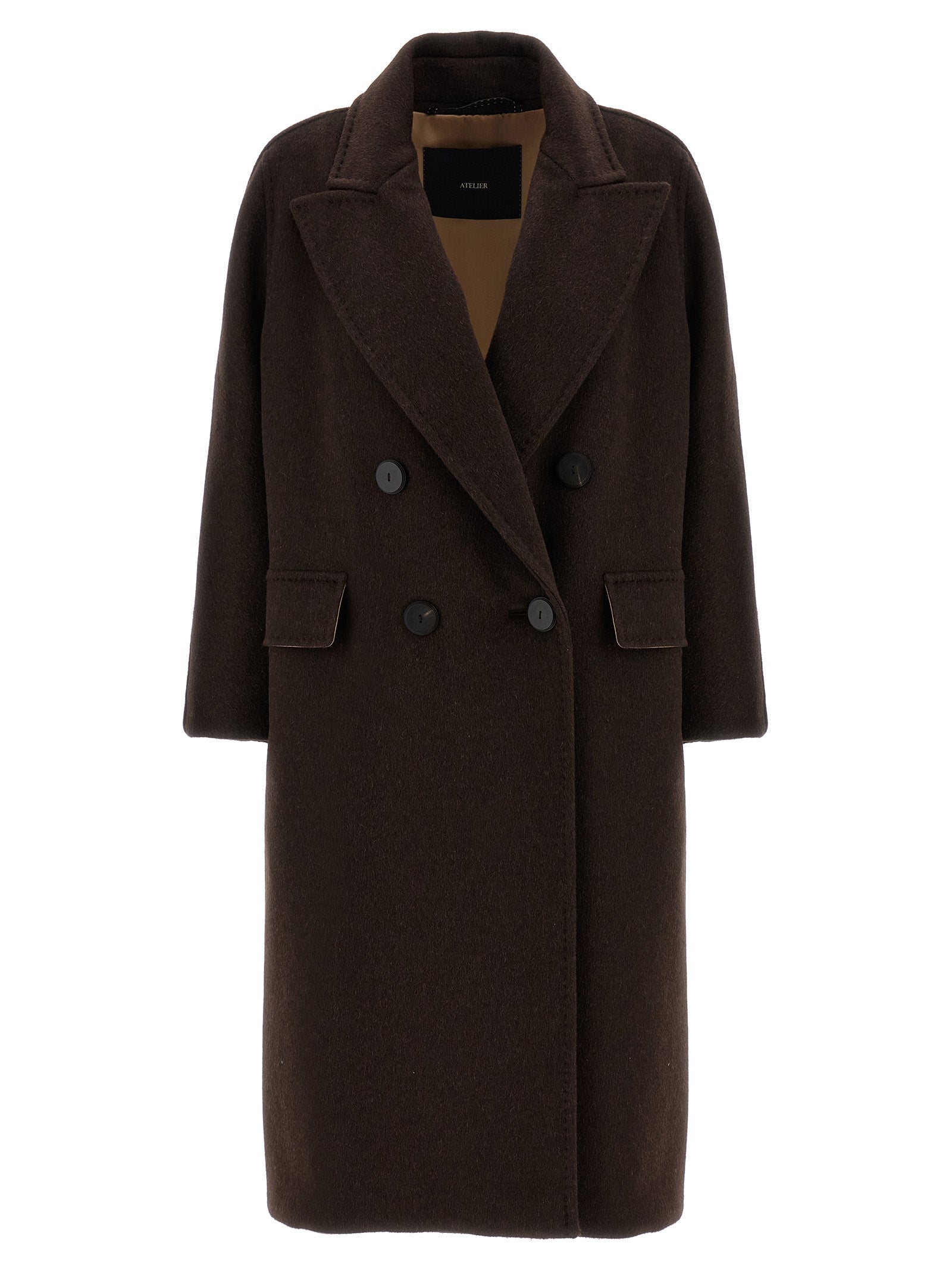 Brown Cashmere Coat