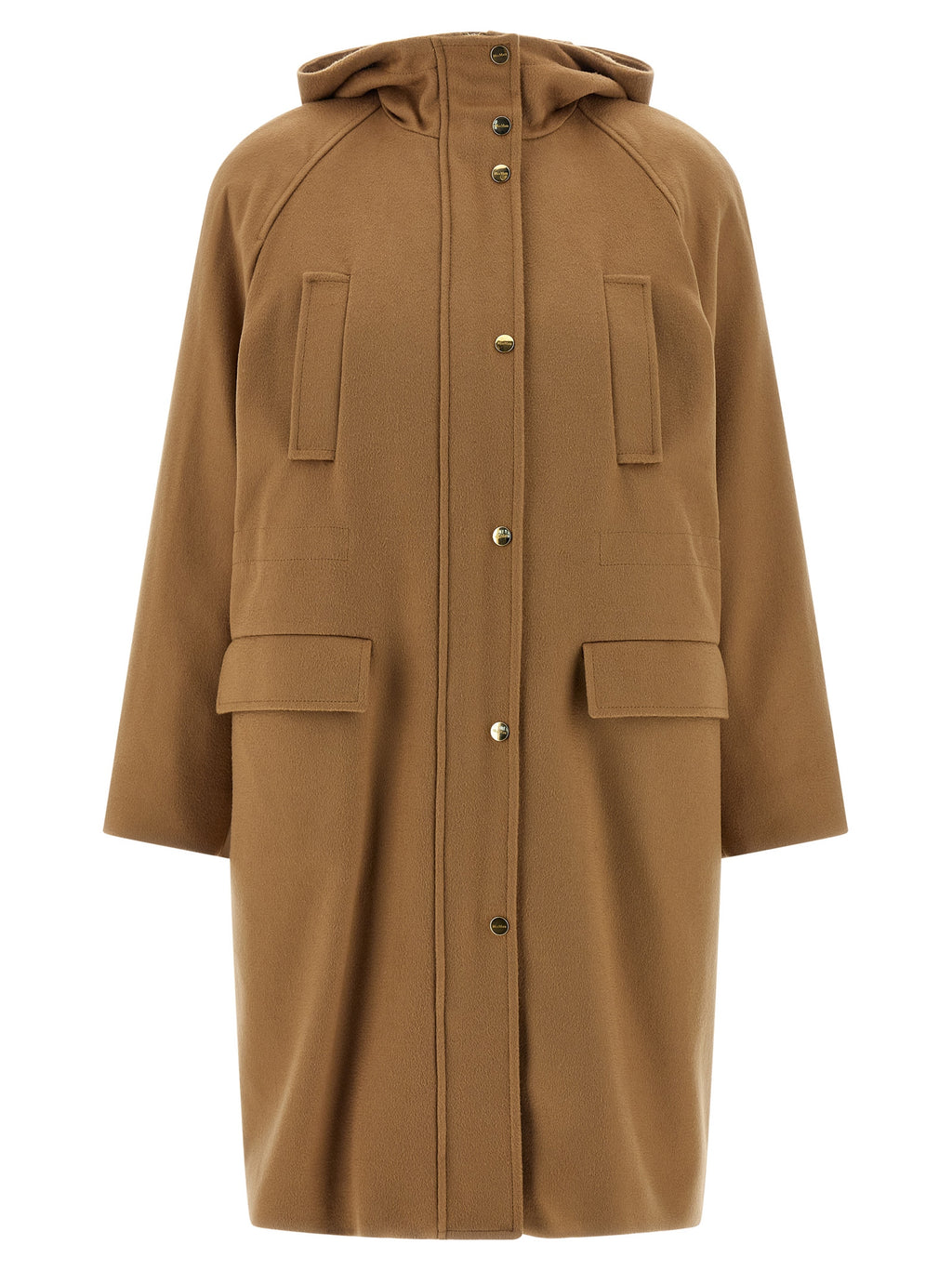 Beige Polyamide Parka