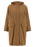 Beige Polyamide Parka