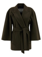 Bicolor Wool Coat
