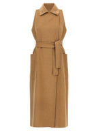 Beige Wool Coat