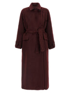 Bordeaux Wool Coat