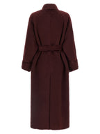 Bordeaux Wool Coat