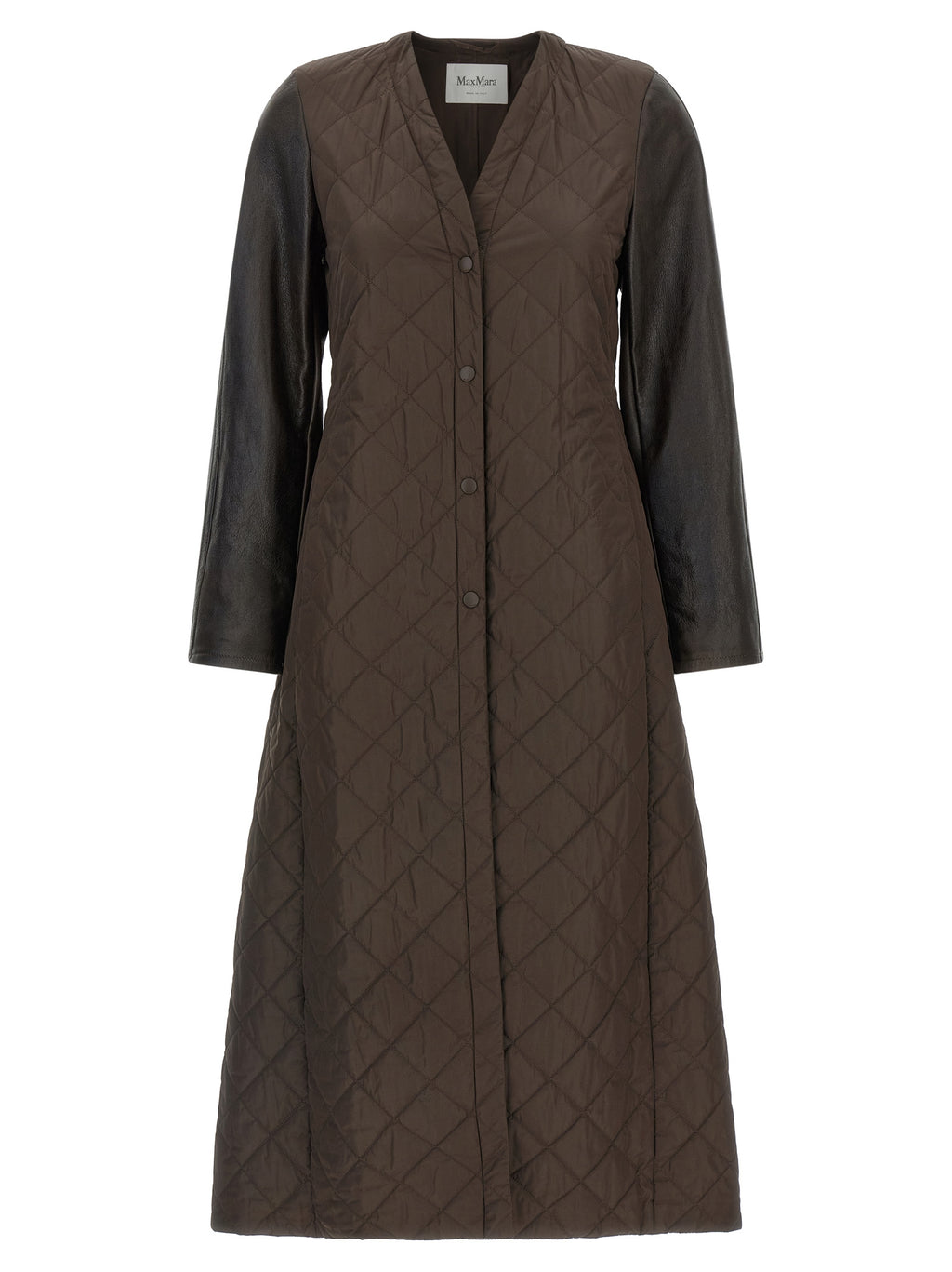 Brown Polyamide Coat