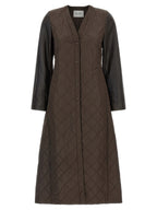 Brown Polyamide Coat