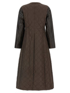 Brown Polyamide Coat