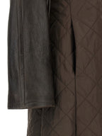 Brown Polyamide Coat