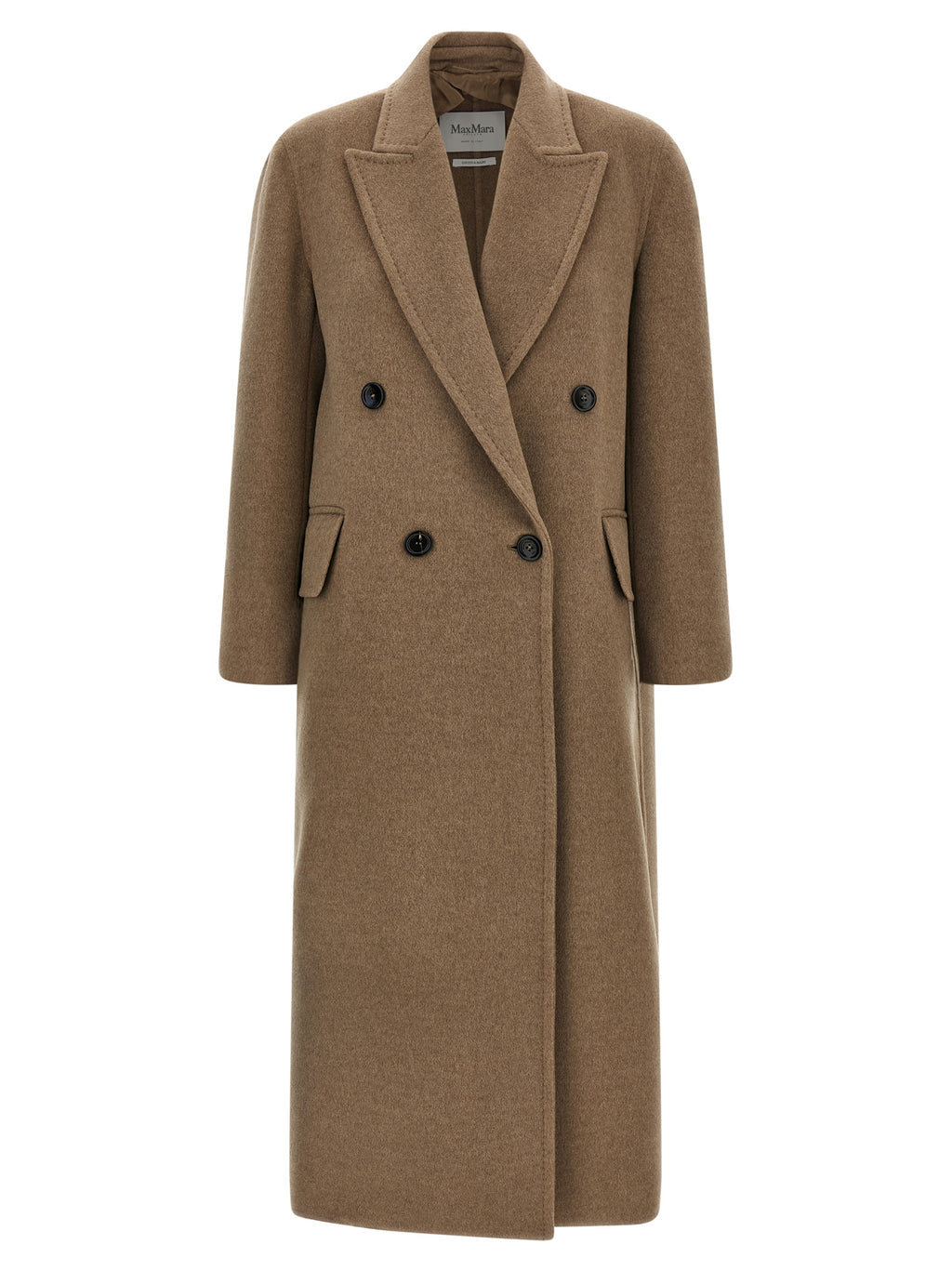 Beige Cashmere Coat