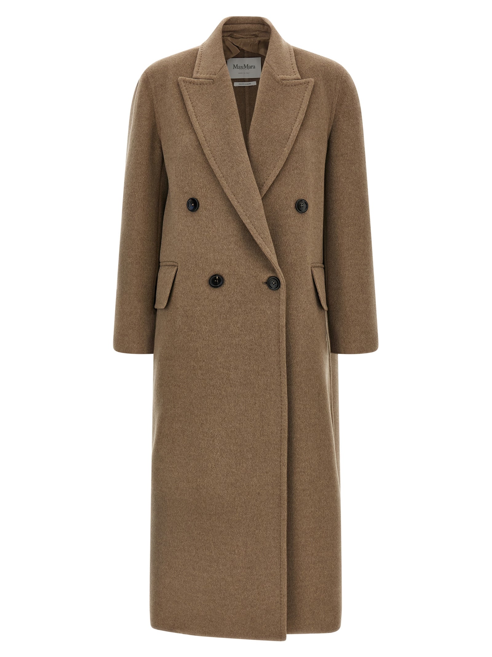 Beige Cashmere Coat