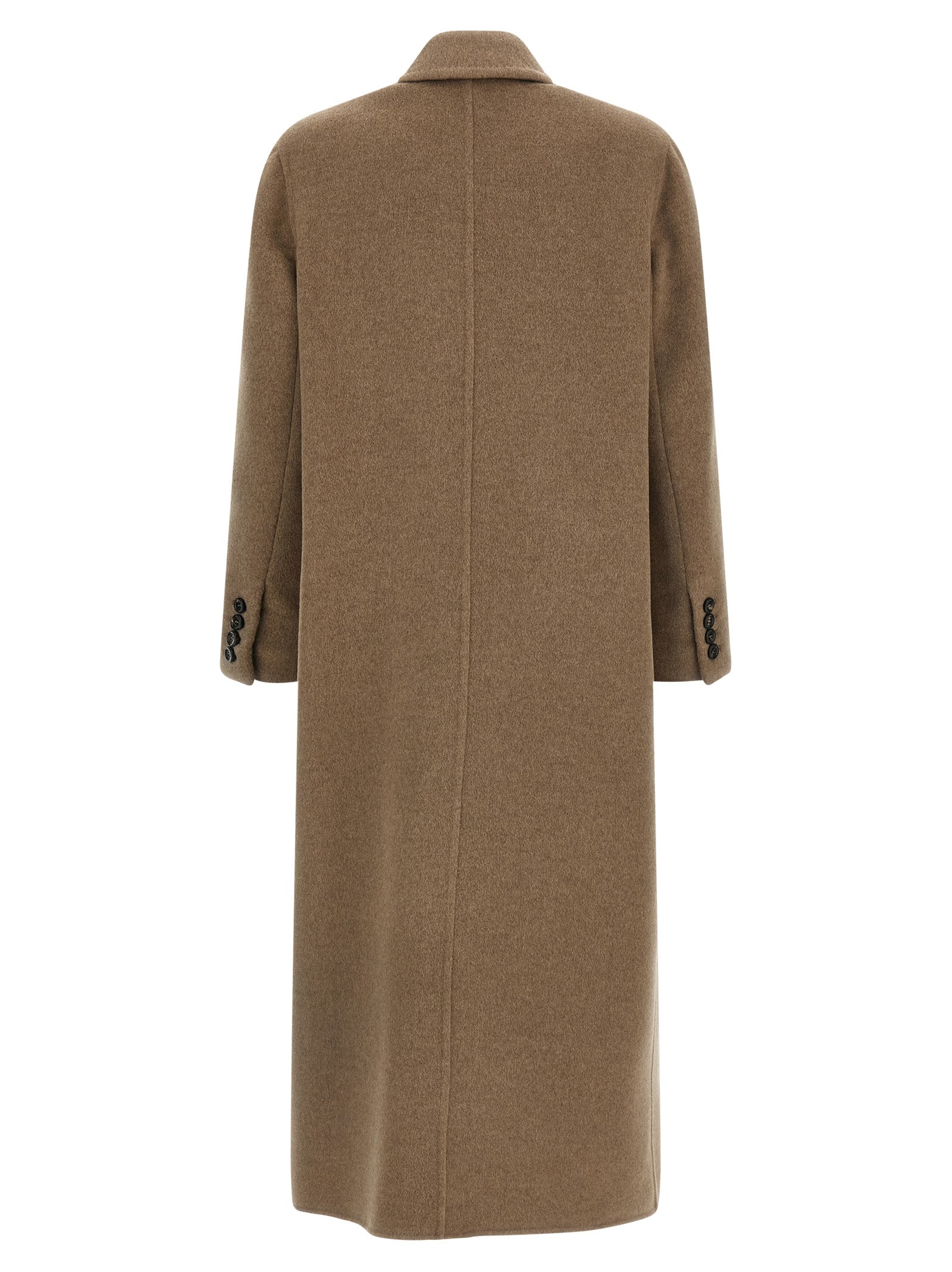 Beige Cashmere Coat
