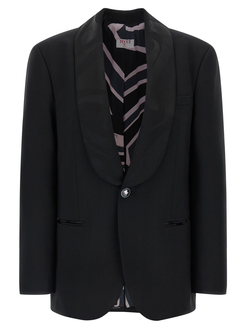 Black Virgin Wool Blazer