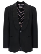 Black Virgin Wool Blazer