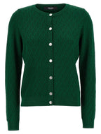 Bicolor Viscose Cardigan