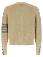 Beige Cotton Cardigan