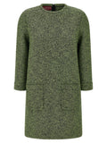 Bicolor Cotton Short Dress