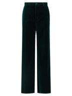Bicolor Cotton Casual Pants