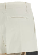 White Polyamide Casual Pants