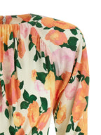 Multicolor Viscose Short Dress