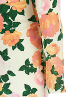 Multicolor Viscose Short Dress