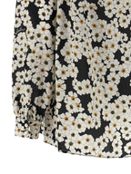 Bicolor Silk Blouse