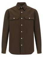 Brown Polyester Blouse