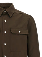 Brown Polyester Blouse
