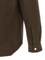 Brown Polyester Blouse