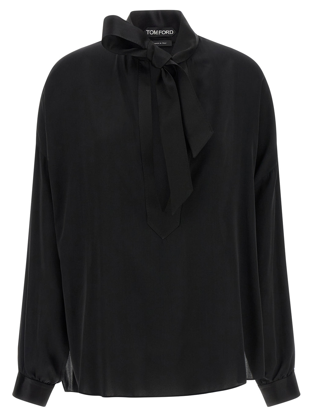 Black Silk Blouse