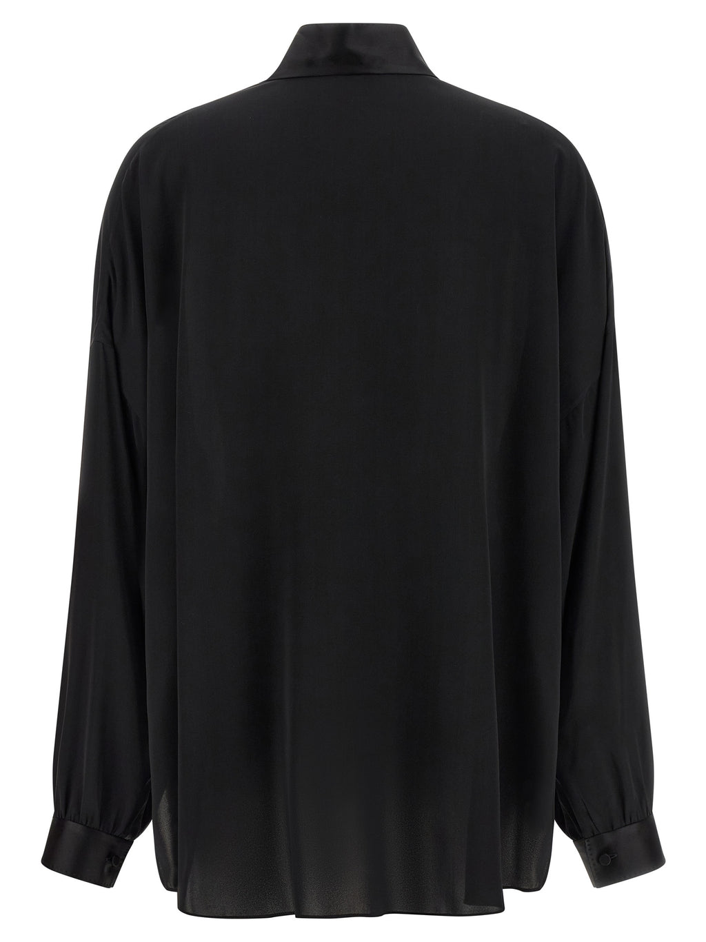 Black Silk Blouse
