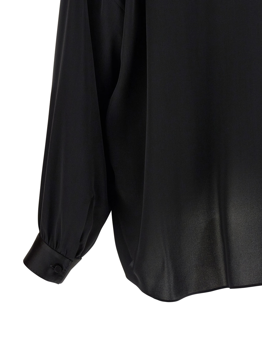 Black Silk Blouse