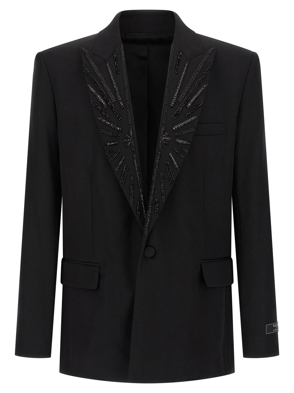 Black Virgin Wool Blazer