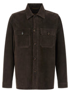 Brown Lamb Leather Leather Jacket