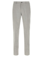 Gray Polyester Two-Piece Suit