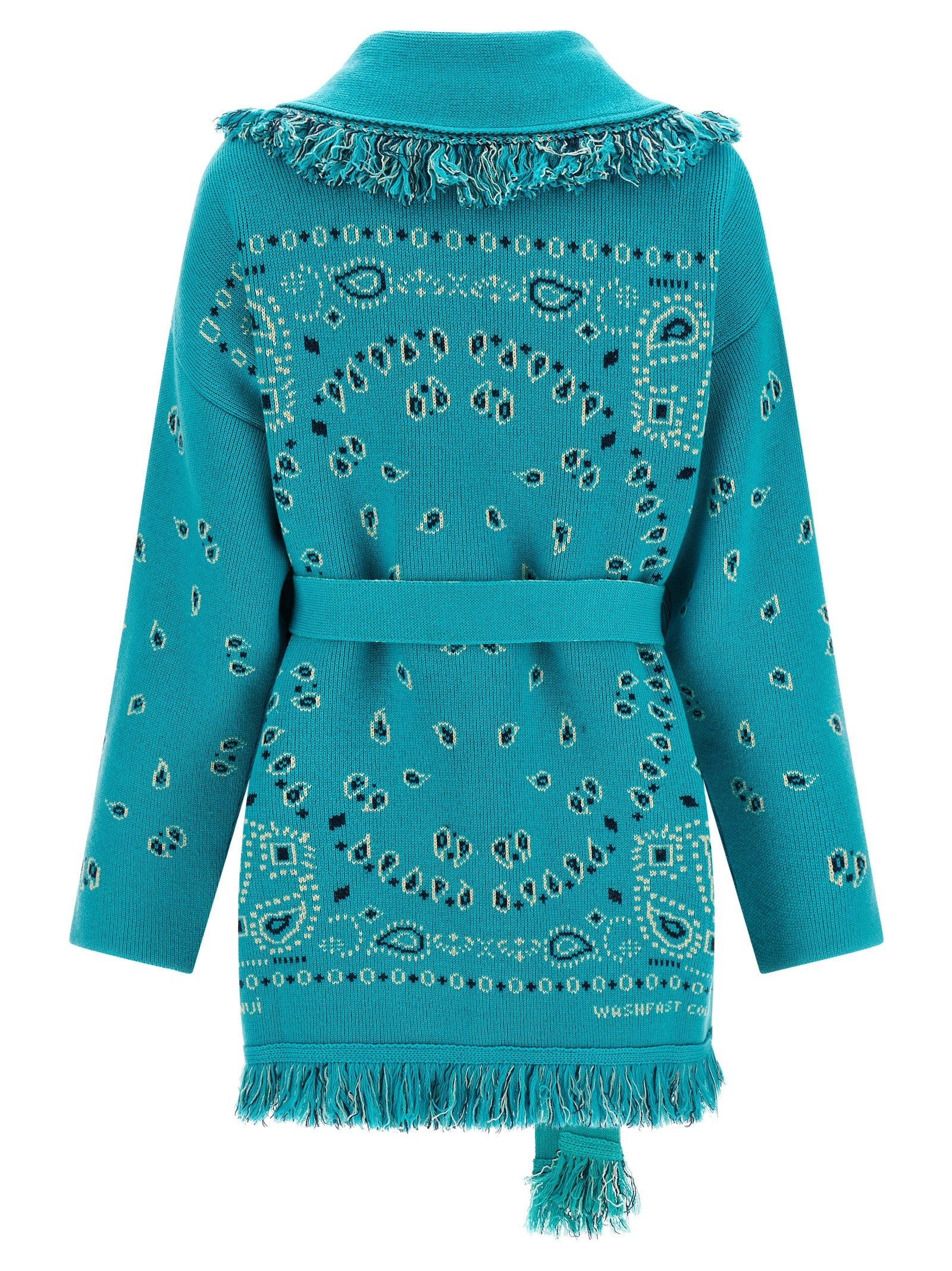 Blue Cashmere Cardigan