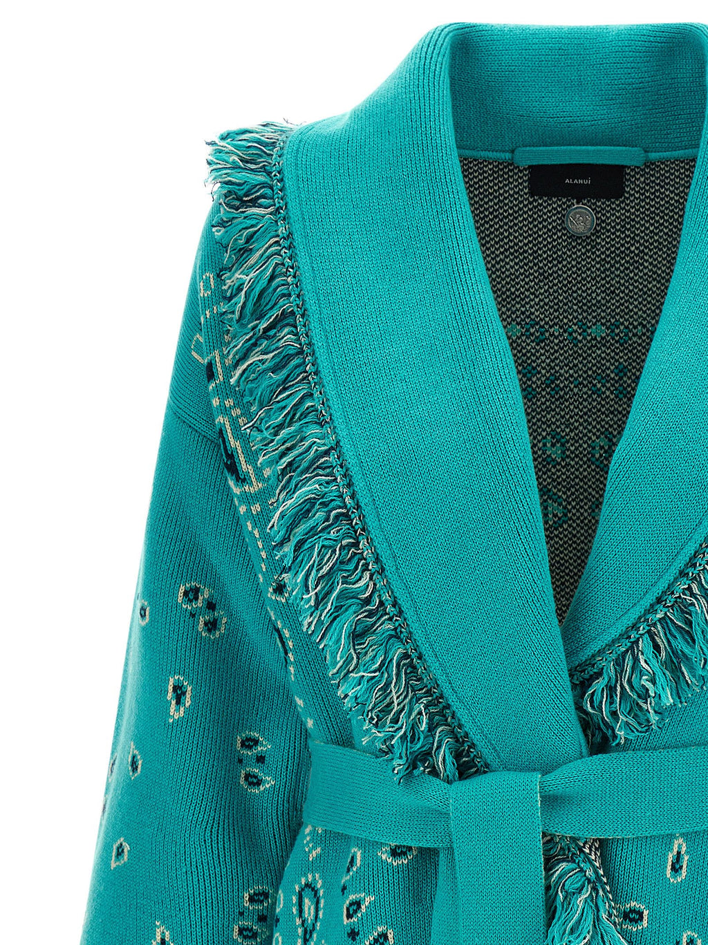 Blue Cashmere Cardigan