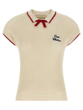 Beige Cotton Shortsleeve Shirt