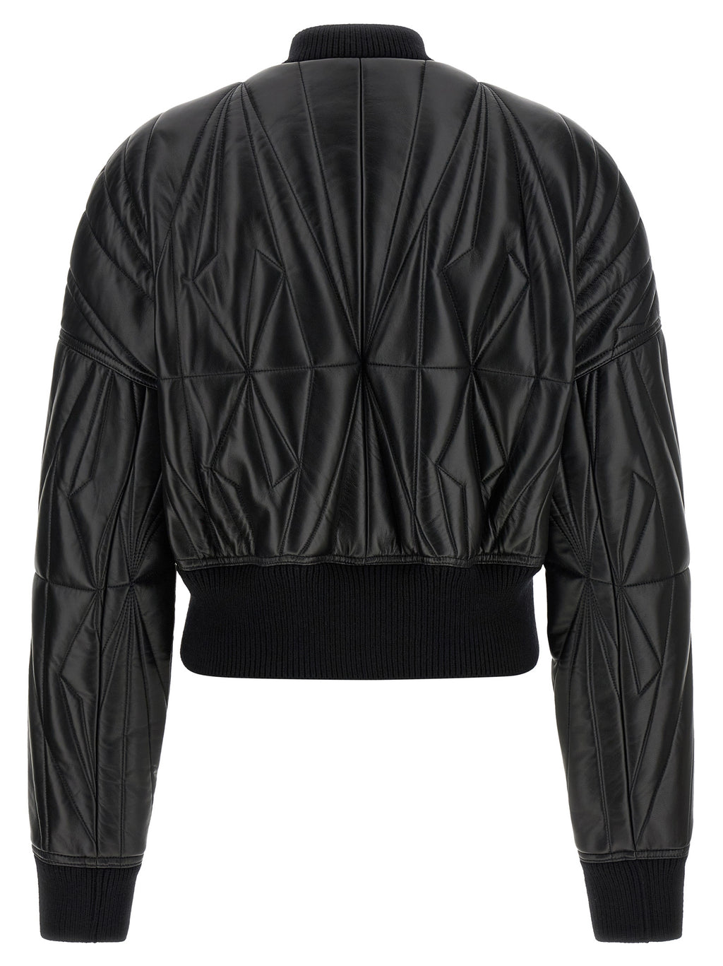 Black Lamb Leather Leather Jacket
