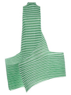 Bicolor Polyester Long Dress
