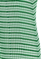 Bicolor Polyester Long Dress