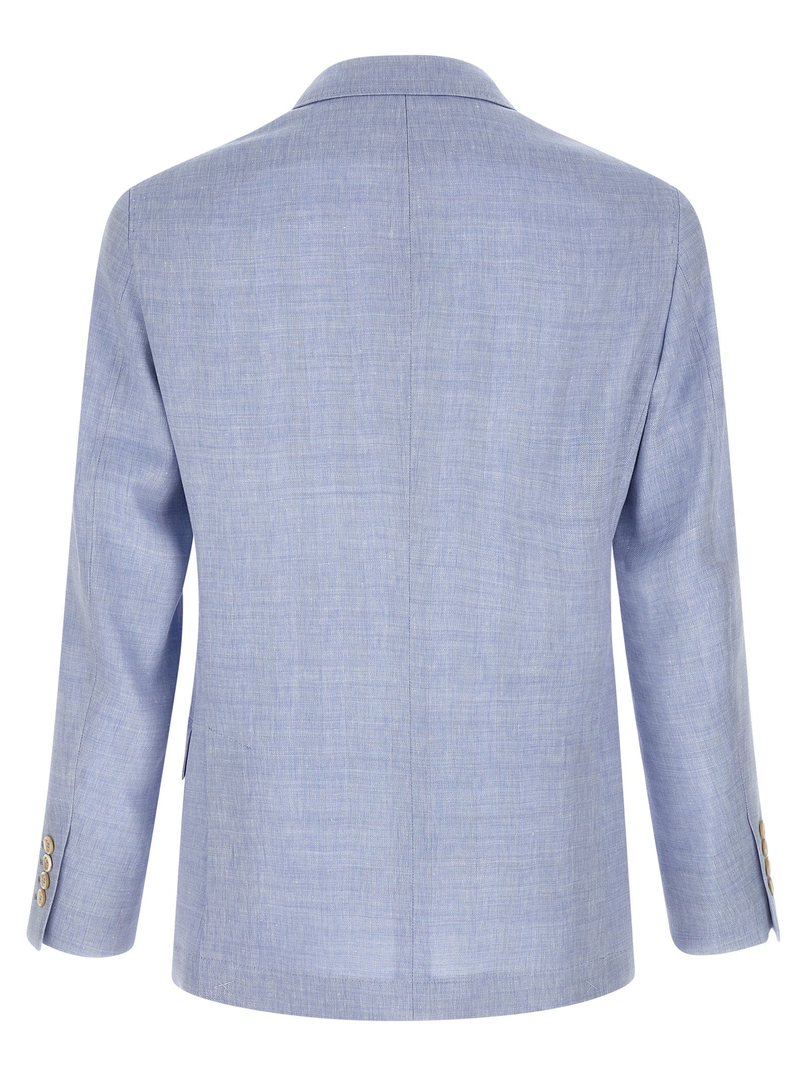 Blue Linen Blazer
