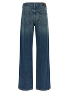 Blue Cotton Jeans Denim