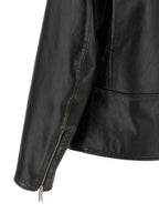 Black Leather Leather Jacket