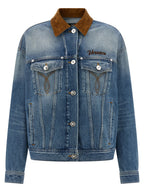 Blue Cotton Denim Jacket